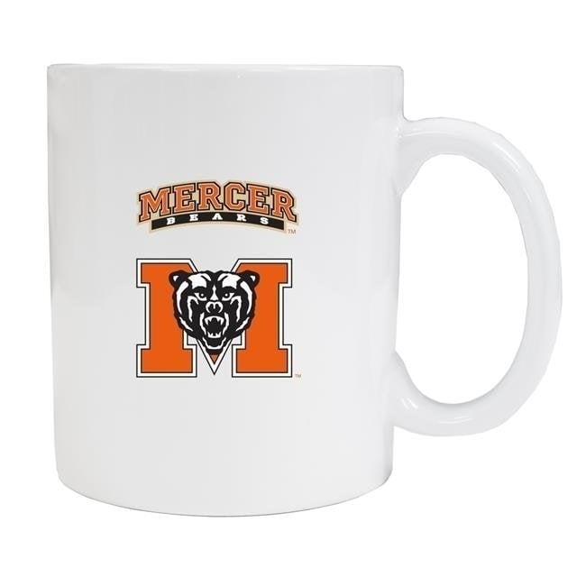 Mercer University White Ceramic NCAA Fan Mug 2-Pack (White) Image 1