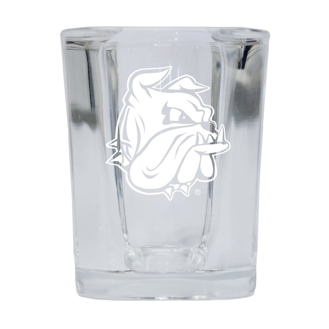 Minnesota Duluth Bulldogs NCAA Collectors Edition 2oz Square Shot Glass - Laser Etched Logo Image 1