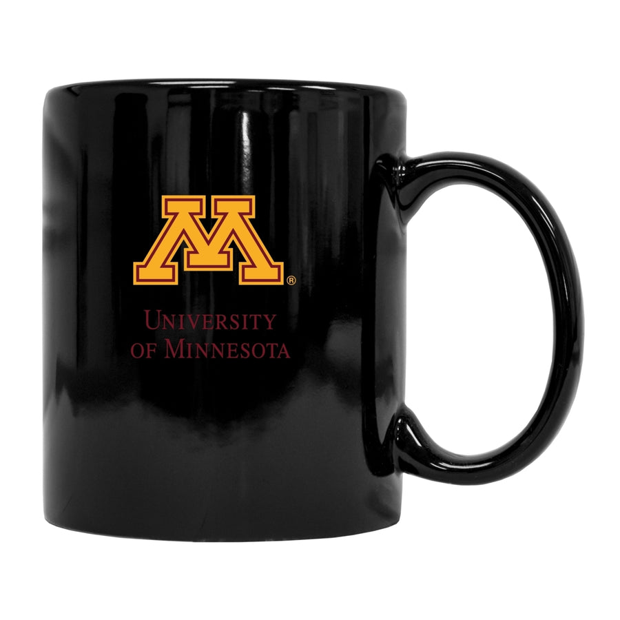 Minnesota Gophers Black Ceramic Coffee NCAA Fan Mug (Black) Image 1