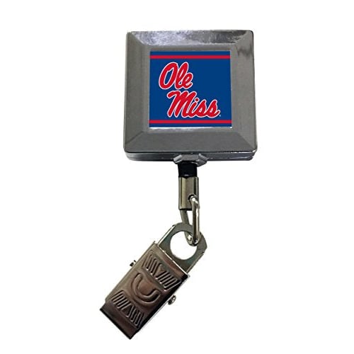 Mississippi Rebels"Ole Miss" 2-Pack Retractable Badge Holder Image 1