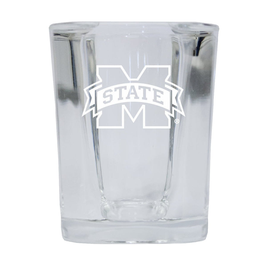 Mississippi State Bulldogs NCAA Collectors Edition 2oz Square Shot Glass - Laser Etched Logo Image 1