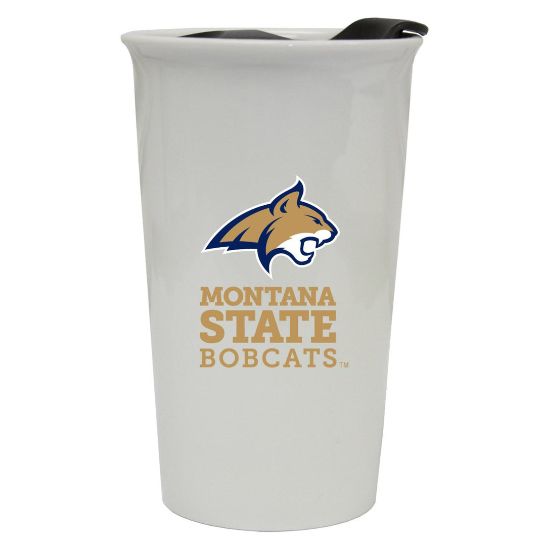 Montana State University Double Walled Ceramic Tumbler Image 1