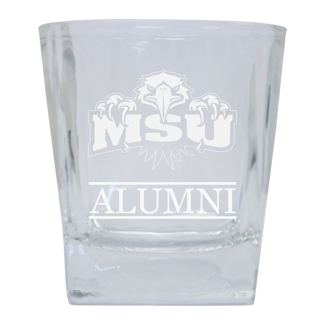 Morehead State University 2-Pack Alumni Elegance 10oz Etched Glass Tumbler Image 1