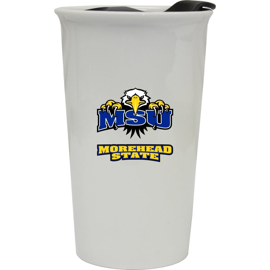 Morehead State University Double Walled Ceramic Tumbler Image 1