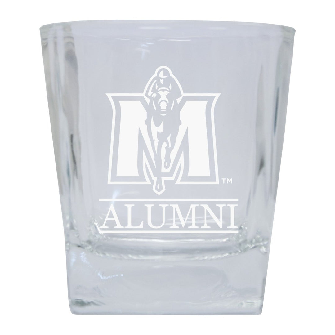 Murray State University 2-Pack Alumni Elegance 10oz Etched Glass Tumbler Image 1