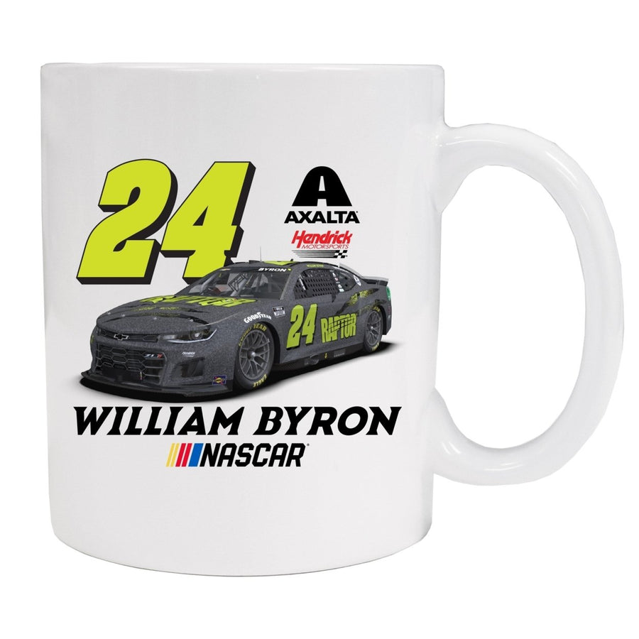 24 William Byron Raptor Ceramic Coffee Mug Car Design Image 1