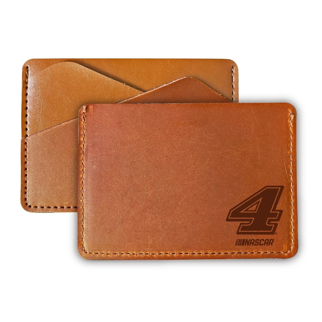 Nascar 4 Kevin Harvick Leather Wallet Card Holder  For 2022 Image 1