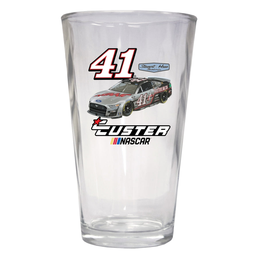 Nascar 41 Cole Custer Pint Glass for 2022 Image 1