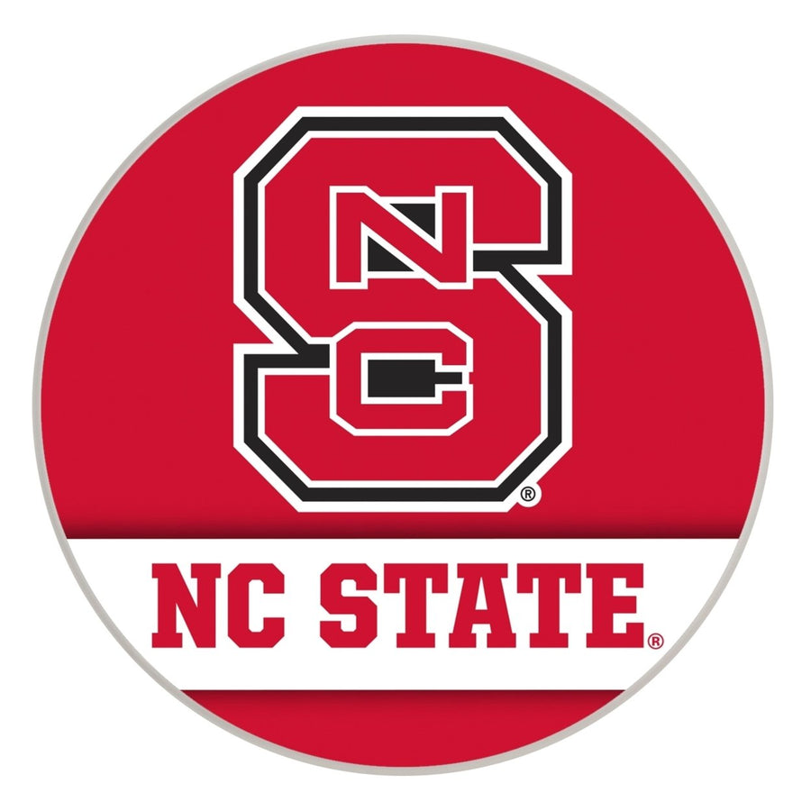 NC State Wolfpack Officially Licensed Paper Coasters (4-Pack) - VibrantFurniture-Safe Design Image 1