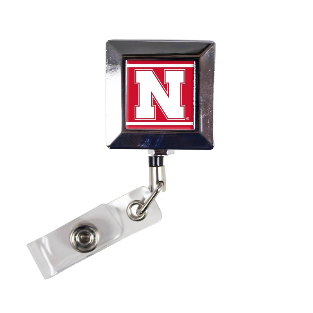 Nebraska Cornhuskers 2-Pack Retractable Badge Holder Image 1