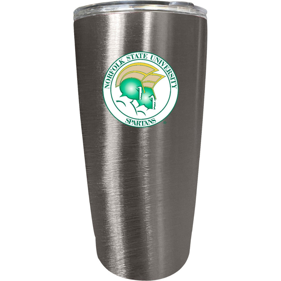 Norfolk State University 16 oz Insulated Stainless Steel Tumbler colorless Image 1