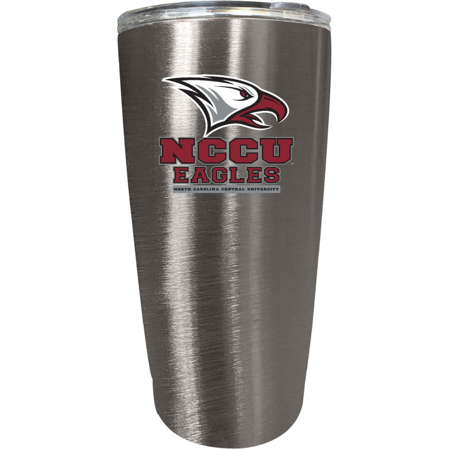 North Carolina Central Eagles 16 oz Insulated Stainless Steel Tumbler colorless Image 1