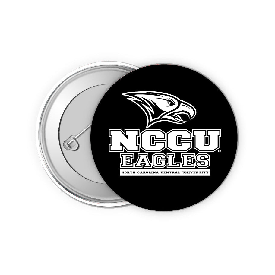 North Carolina Central Eagles 2-Inch Button Pins (4-Pack) Show Your School Spirit Image 1