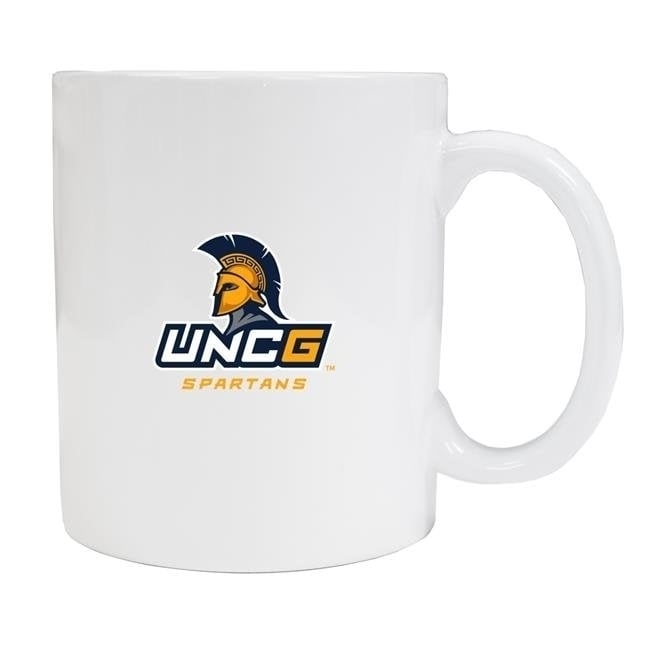 North Carolina Greensboro Spartans White Ceramic Coffee NCAA Fan Mug 2-Pack (White) Image 1