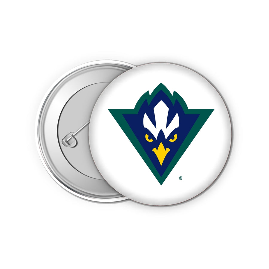 North Carolina Wilmington Seahawks 1-Inch Button Pins (4-Pack)  Show Your School Spirit Image 1