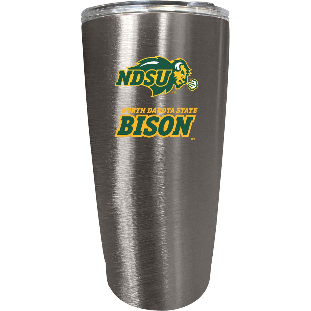 North Dakota State Bison 16 oz Insulated Stainless Steel Tumbler colorless Image 1