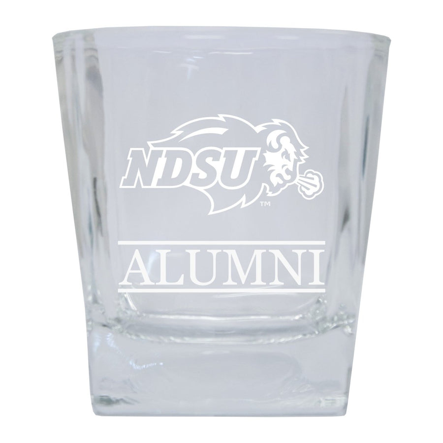 North Dakota State Bison Alumni Elegance - 5 oz Etched Shooter Glass Tumbler 2-Pack Image 1