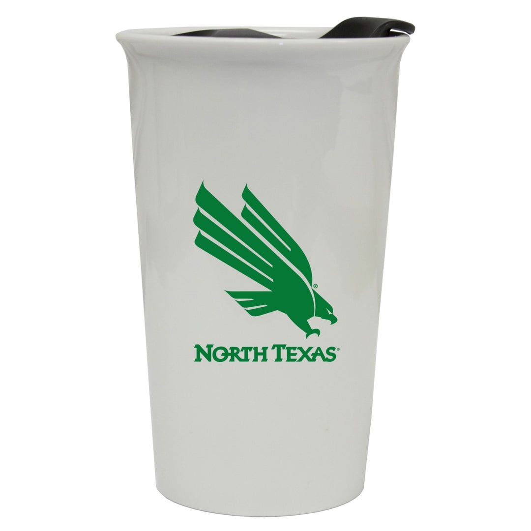 North Texas Double Walled Ceramic Tumbler Image 1