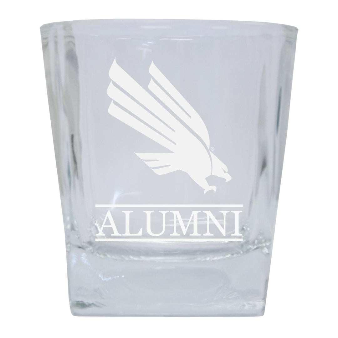 North Texas Alumni Elegance - 5 oz Etched Shooter Glass Tumbler 2-Pack Image 1