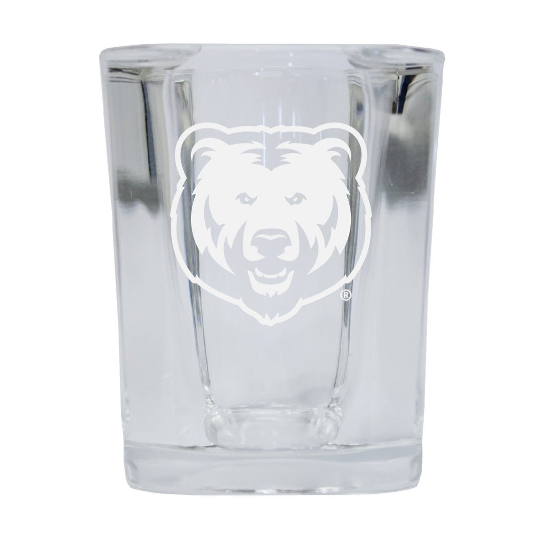 Northern Colorado Bears NCAA Collectors Edition 2oz Square Shot Glass - Laser Etched Logo Image 1