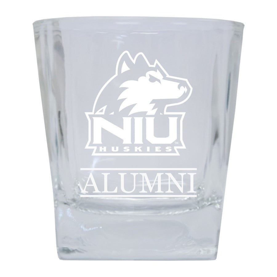 Northern Illinois Huskies Alumni Elegance - 5 oz Etched Shooter Glass Tumbler 2-Pack Image 1