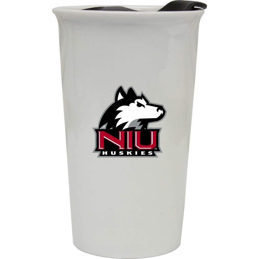 Northern Illinois University Double Walled Ceramic Tumbler Image 1