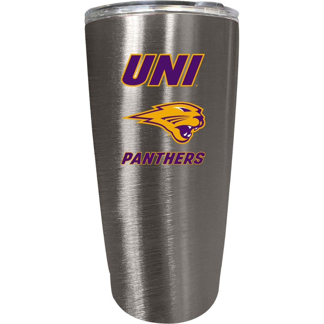 Northern Iowa Panthers 16 oz Insulated Stainless Steel Tumbler colorless Image 1