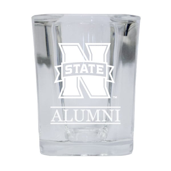 Northwestern Oklahoma State University Etched Square Shot Glass Image 1
