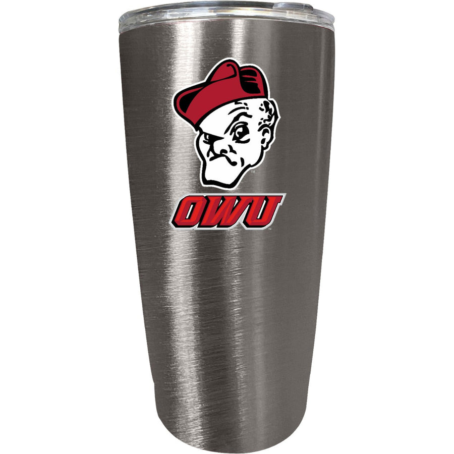 Ohio Wesleyan University 16 oz Insulated Stainless Steel Tumbler colorless Image 1