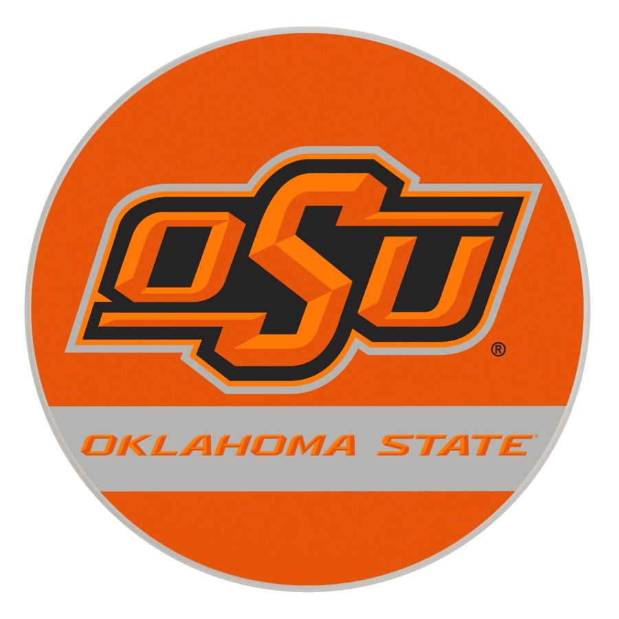 Oklahoma State Cowboys Officially Licensed Paper Coasters (4-Pack) - Vibrant Furniture-Safe Design Image 1