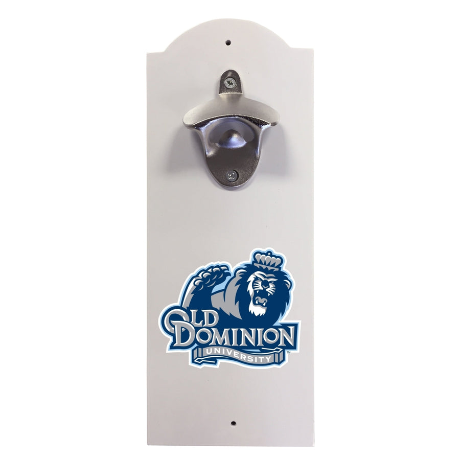 Old Dominion Monarchs Wall-Mounted Bottle Opener  Sturdy Metal with Decorative Wood Base for Home Bars Rec Rooms and Image 1