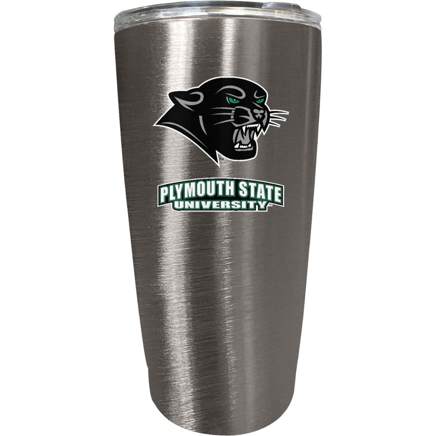 Plymouth State University 16 oz Insulated Stainless Steel Tumbler colorless Image 1