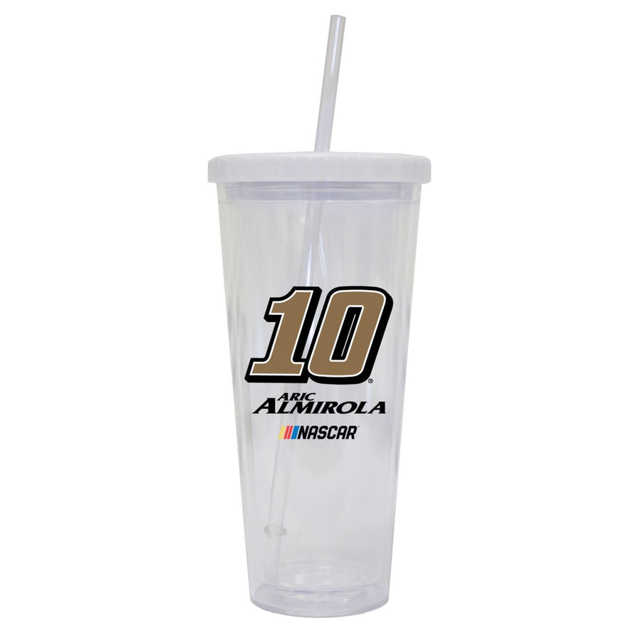 R and R Imports Aric Almirola 10 24 oz Straw Tumbler  for 2020 Image 1