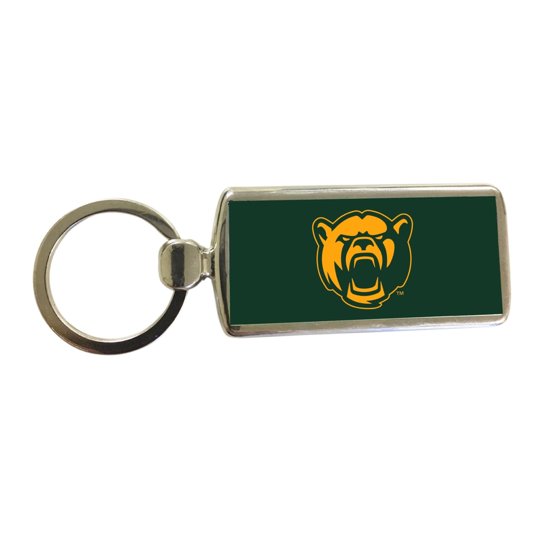 Baylor Bears Metal Keychain Image 1