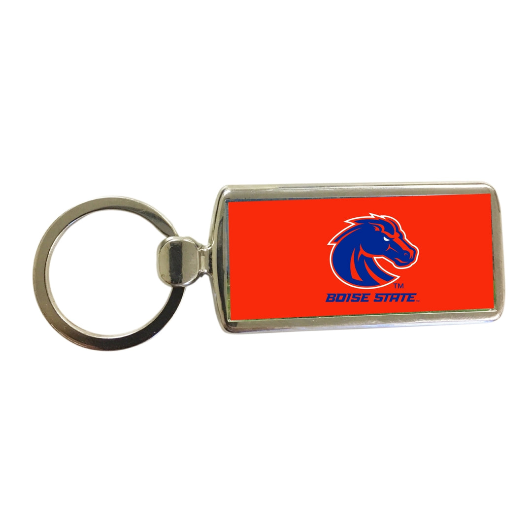 Boise State Broncos Metal Keychain Image 1