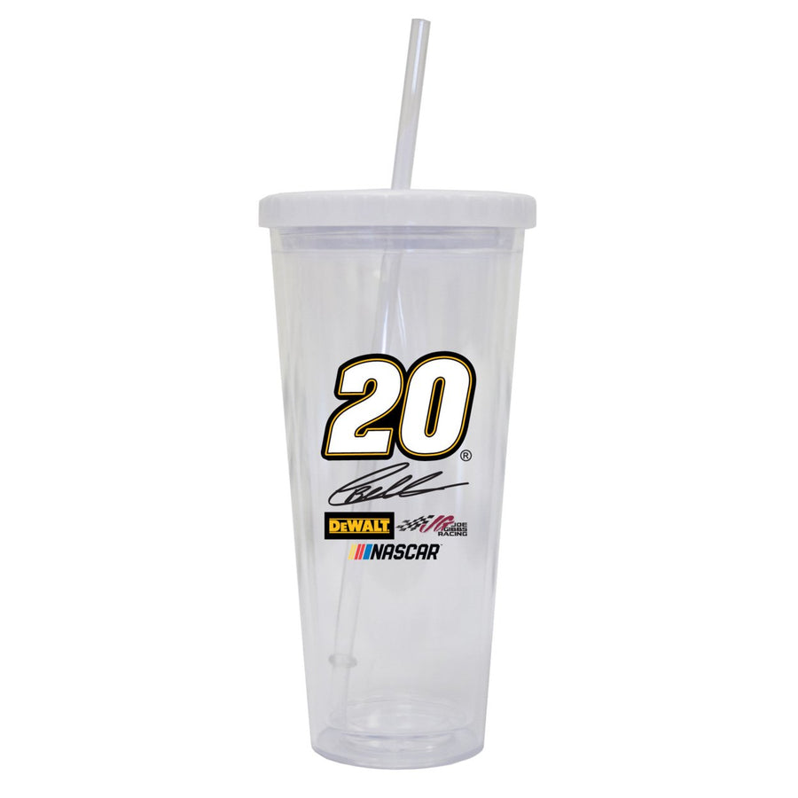 R and R Imports Christopher Bell NASCAR 20 24 oz Straw Tumbler Image 1