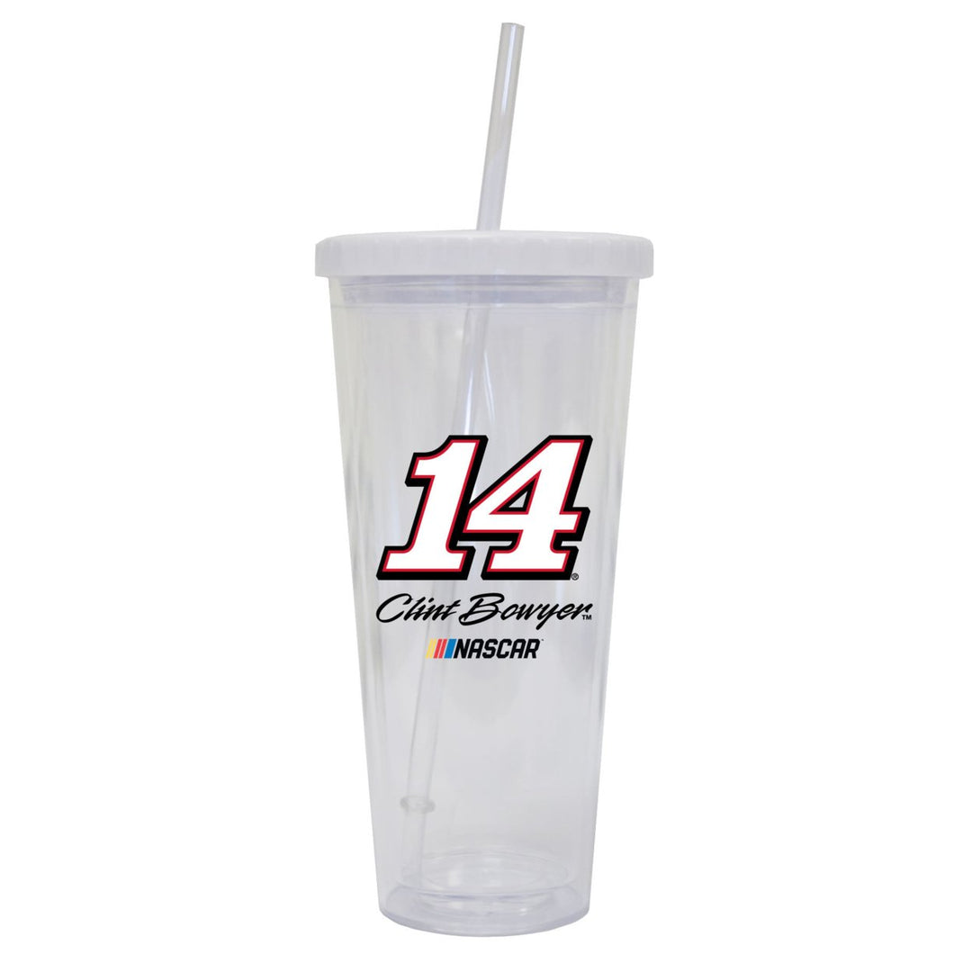 R and R Imports Clint Bowyer 14 24 oz Straw Tumbler  for 2020 Image 1