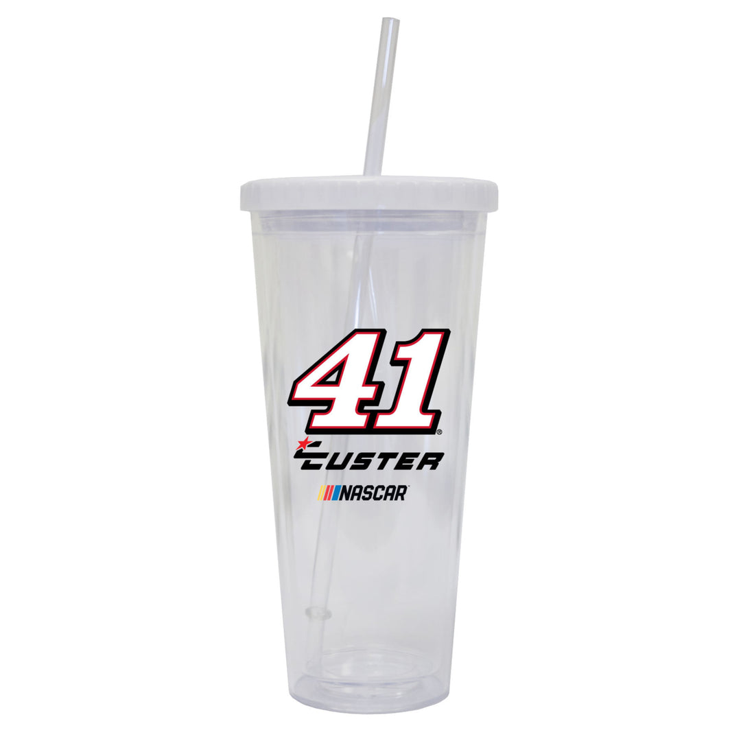 R and R Imports Cole Custer 41 24 oz Straw Tumbler  for 2020 Image 1