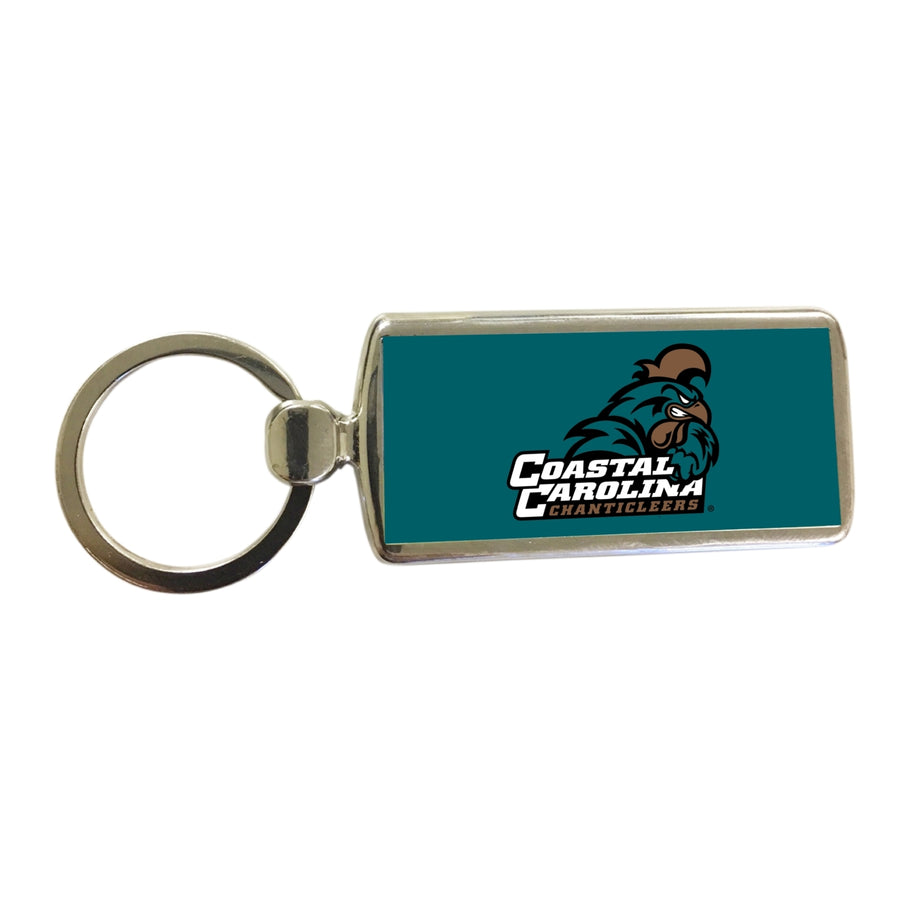 Coastal Carolina University Metal Keychain Image 1