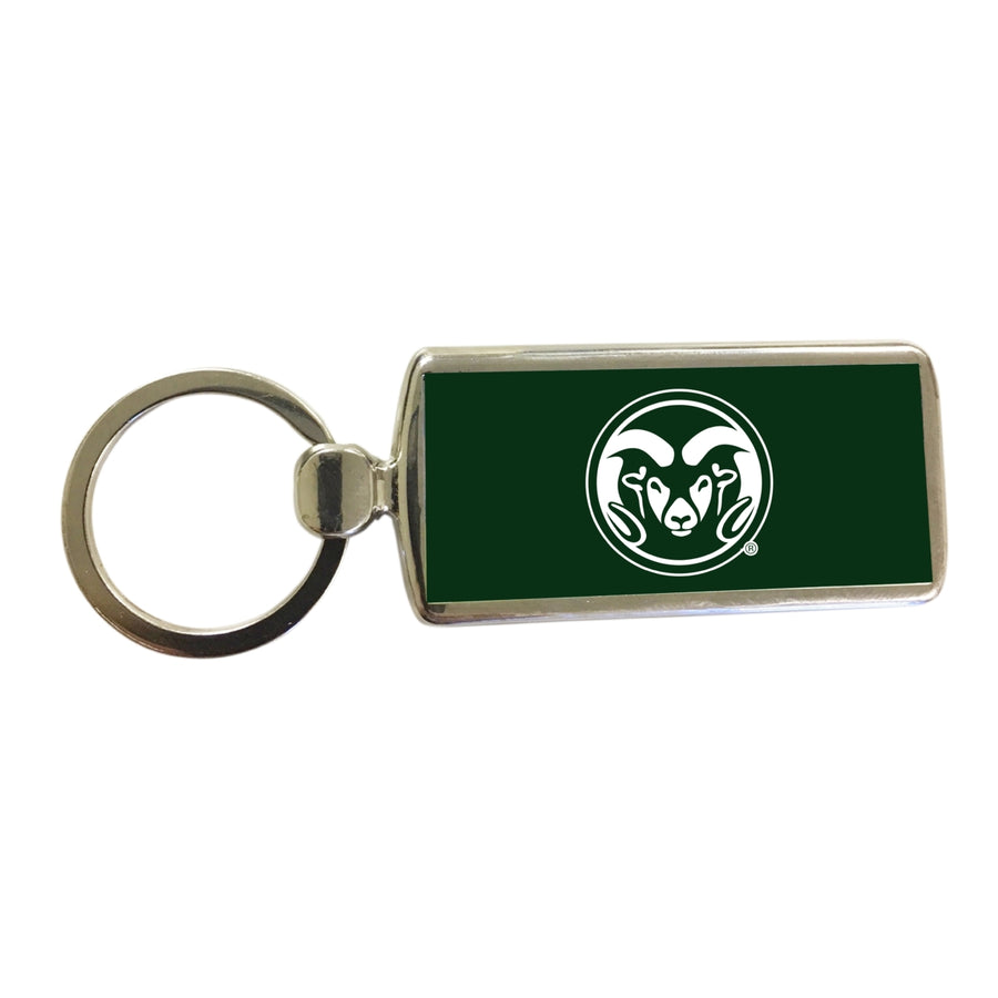 Colorado State Rams Metal Keychain Image 1