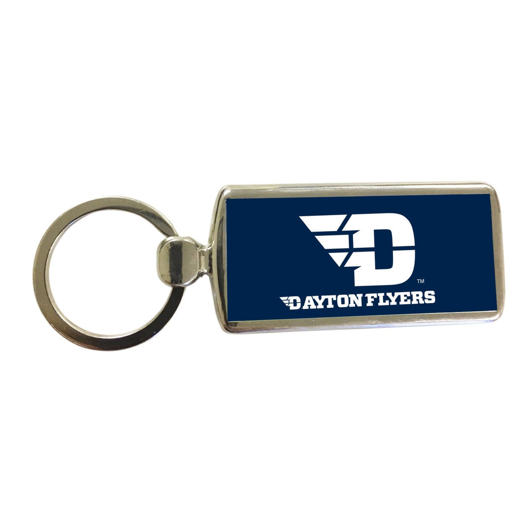 Dayton Flyers Metal Keychain Image 1