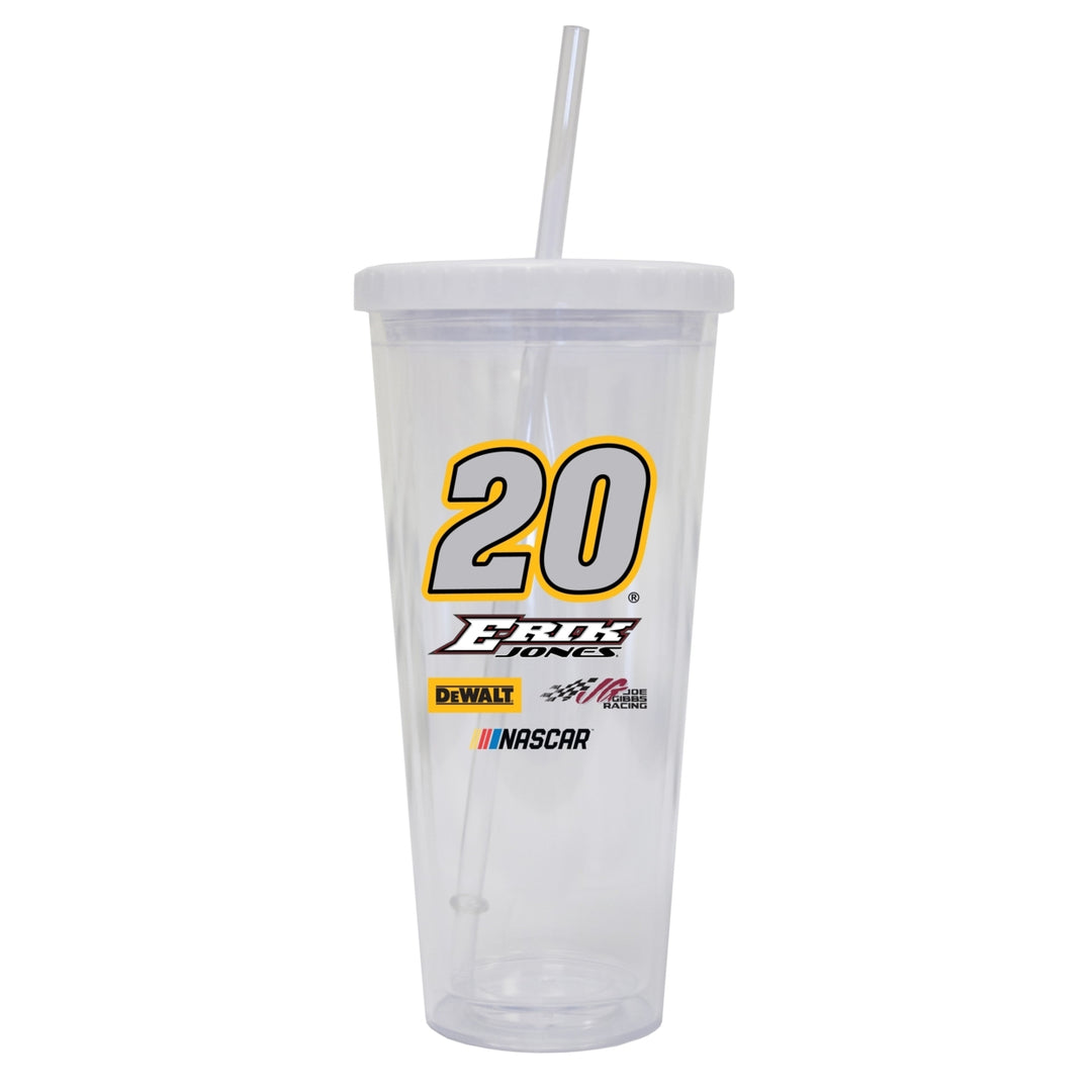 R and R Imports Erik Jones 20 24 oz Straw Tumbler  for 2020 Image 1