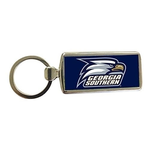 Georgia Southern Eagles Metal Keychain Image 1