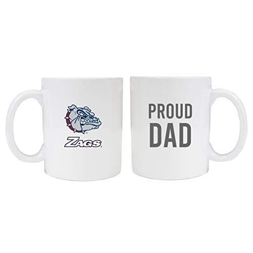 Gonzaga Bulldogs Proud Dad Ceramic Coffee Mug - White Image 1