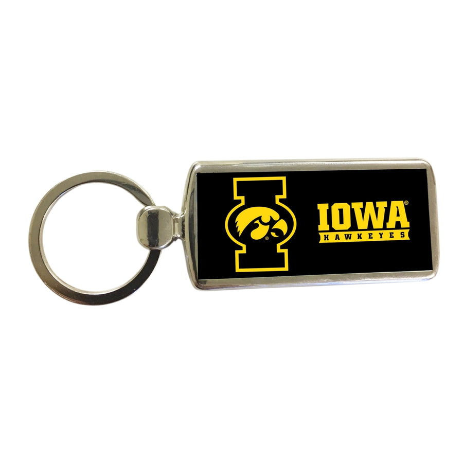 Iowa Hawkeyes Metal Keychain Image 1