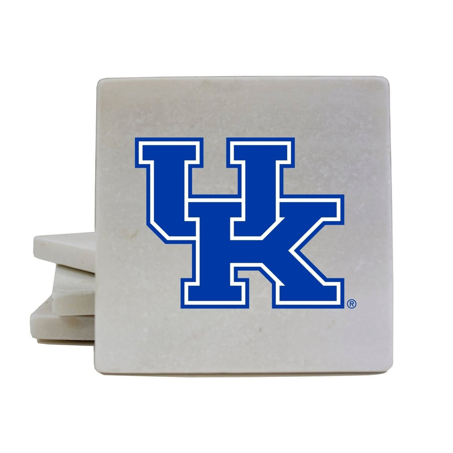 Kentucky Wildcats Marble Coasters - Elegantly Crafted Officially Licensed Luxury Image 1