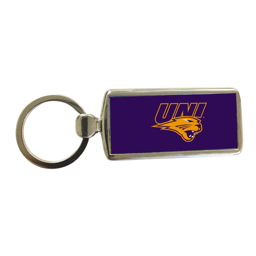 Northern Iowa Panthers Metal Keychain Image 1