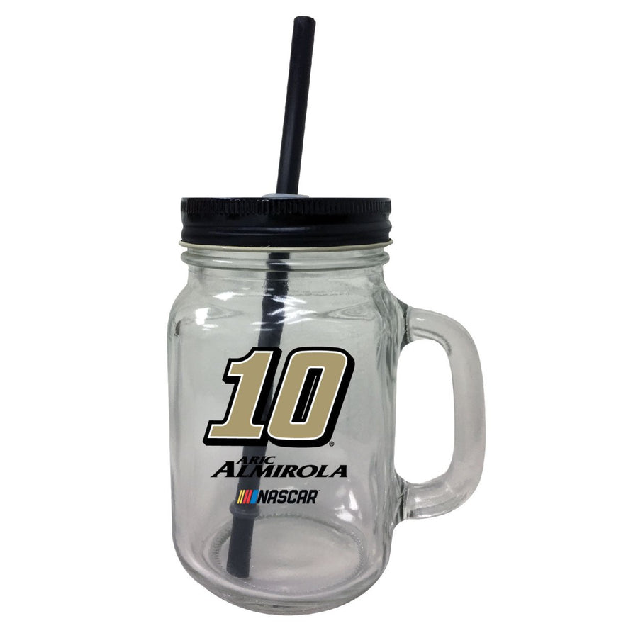 R and R Imports Officially Licensed NASCAR Aric Almirola 10 Jar Tumbler for 2020 Image 1