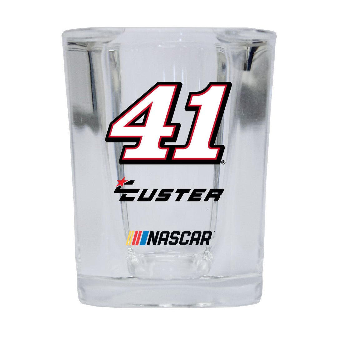 R and R Imports Officially Licensed NASCAR Cole Custer 41 Shot Glass Square Image 1