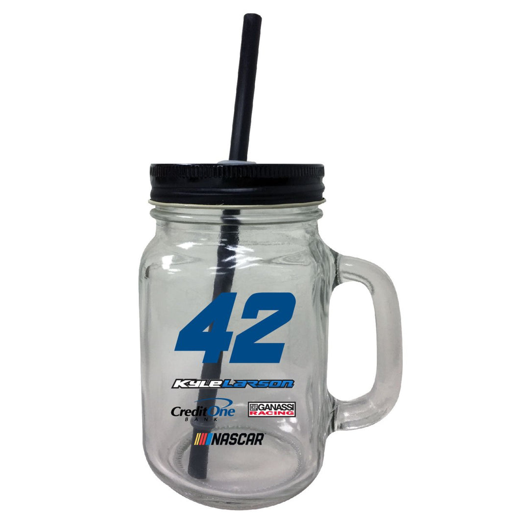 R and R Imports Officially Licensed NASCAR Kyle Larson 42 Jar Tumbler for 2020 Image 1